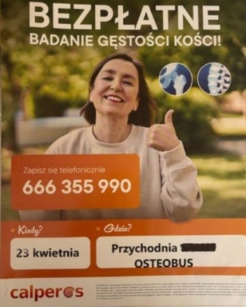 Uwaga pacjenci!
