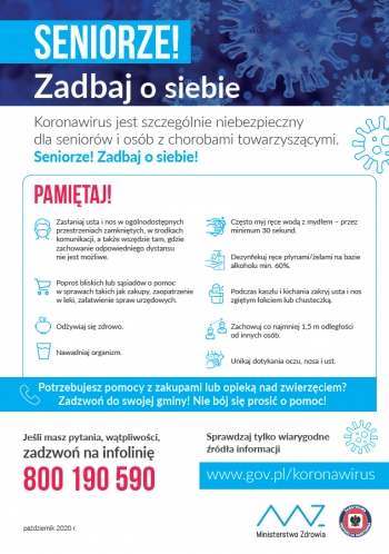 Uwaga seniorzy!