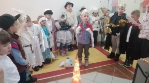 Przedszkolaki odwiedziły pacjentów ZOL.