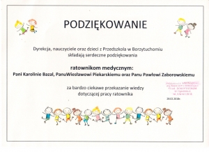 Podziękowania