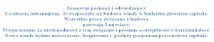 Uwaga pacjenci!