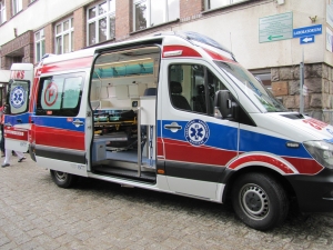 Już jest ! Nasz szpital ma nową karetkę