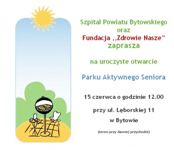 Otwarcie Parku Seniora