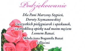 Podziękowania