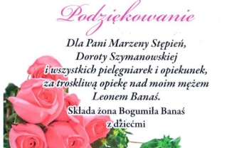 Podziękowania